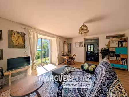 appartement t5 90m² - 500m² de jardin / viuz en sallaz