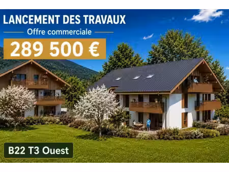 appartement t3 en combles leschaux 74320