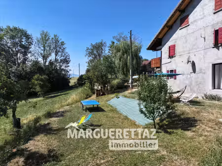 appartement t5 90m² - 500m² de jardin / viuz en sallaz