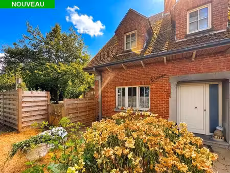 maison à vendre avec jardin et 4 chambres   walhain (vbe60021)