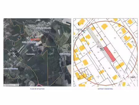 en vente terrain non constructible 868 m² – 29 000 € |vaudreching
