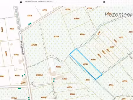 terrain à vendre à meerhout € 26.500 (kumdp) - heylen vastgoed - geel | zimmo