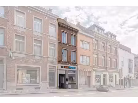 immeuble de rapport triplex 3 ch peb c + rez commercial