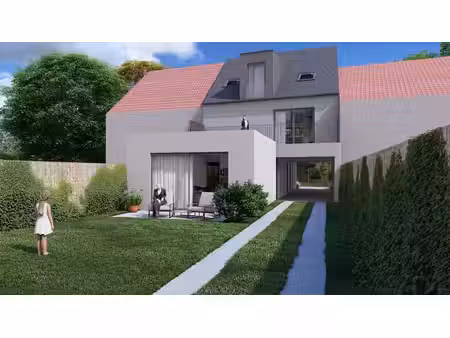 unieke nieuwbouw gelijkvloerse stapelwoning op een centra...