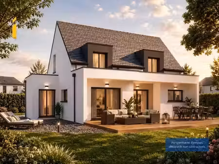vente maison neuve 5 pièces 120 m² à quéven (56530)  419 500 €