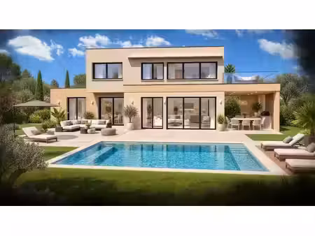 vente maison neuve 5 pièces 180 m² à châteauneuf-grasse (06740)  1 145 000 €