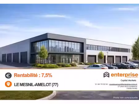 vente immeuble 3056 m² le mesnil-amelot (77990)