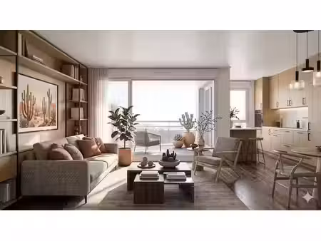 vente appartement 3 pièces 63 m² à saint-andré-lez-lille (59350)  273 000 €