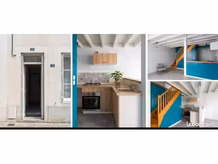 maison de ville 53 m² — 2 suites (2 chambres  2 sde) — niort place chanzy