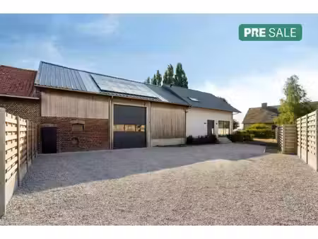 nieuwbouwhuis met loods en weide te koop in westvleteren