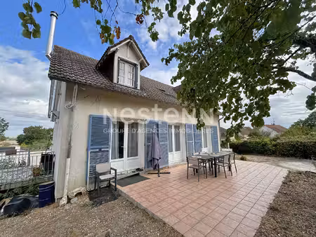 pavillon sur sous-sol 3 chambres et bureau garage proche centre-ville chabris (indre 36)