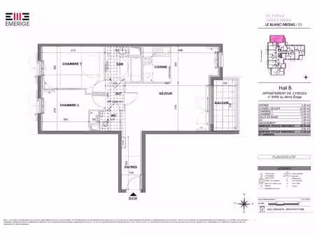 appartement t3