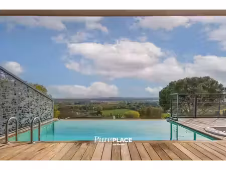 appartement de standing 3 pièces 100m² avec piscine et garages