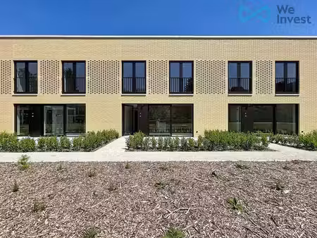 maison mitoyenne dans un projet neuf au coeur de schaerbeek!