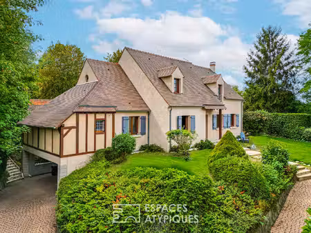 maison de charme réinventée à vétheuil avec piscine et dépendance