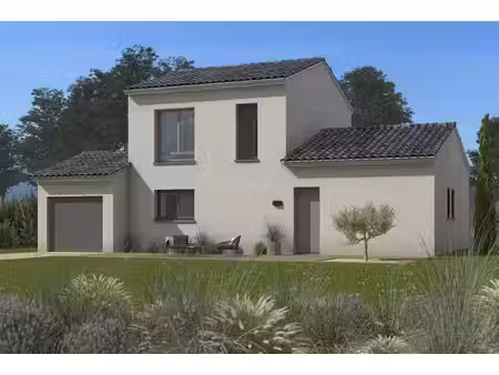 terrain avec maison neuve à vendre