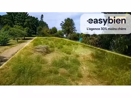 vente terrain 1666 m² à bernadets (64160)  56 000 €