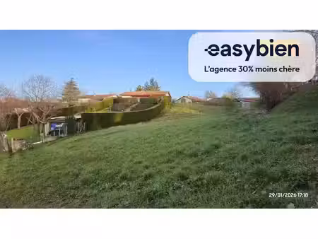 vente terrain 1362 m² à guiche (64520)  54 900 €