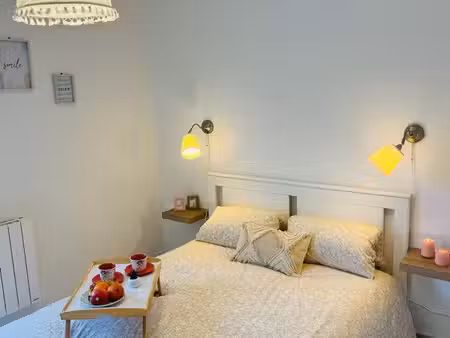 appartement lumineux  garage double et cave