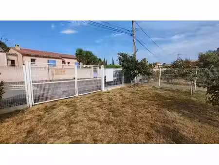 vente terrain 376 m² à argeliers (11120)  60 000 €
