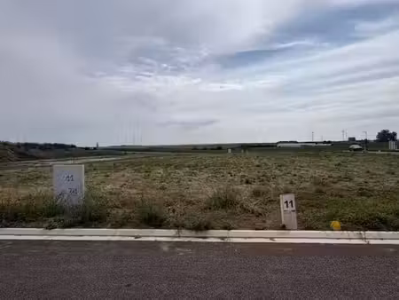 vente terrain 721 m² à cherisy (62128)  73 500 €