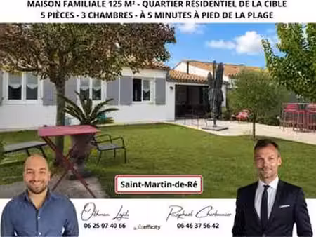 vente maison à saint-martin-de-ré (17410) : à vendre / 125m² saint-martin-de-ré