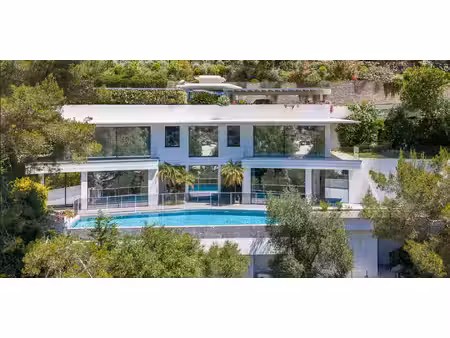 villa avec piscine et terrasse village-cros de caste-coupiere-mont gros - roquebrune-cap-m