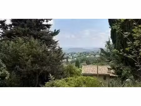 terrain avec vue panoramique en bord de mer vence (06)