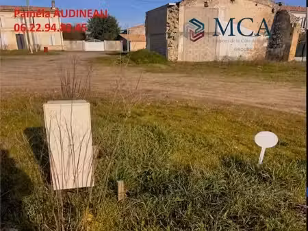 vente terrain 530 m² à arbanats (33640)  110 000 €