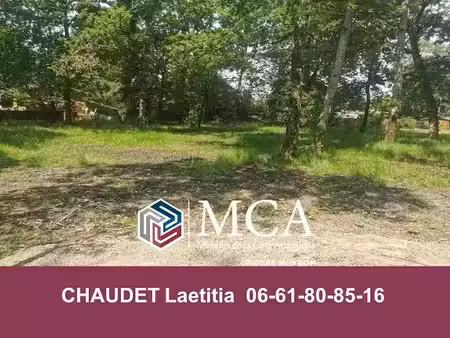 vente terrain 804 m² à audenge (33980)  240 000 €