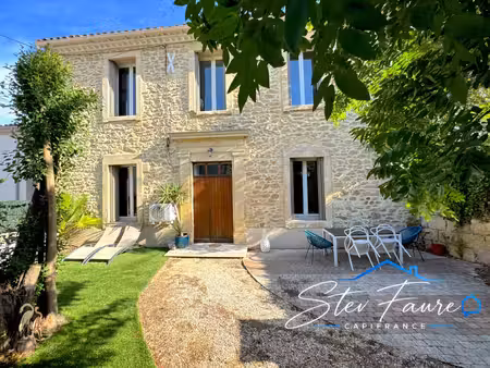 maison de maître de caractère à vendre 5 pièces beauvoisin (30)