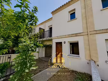 bordeaux bastide – maison 4 pièces avec jardin  terrasse et garage