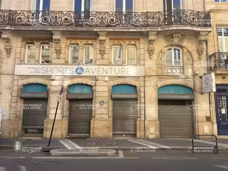 vente local d’activités bordeaux 33000 1092m²