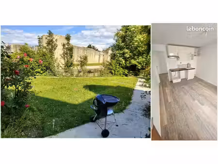 appartement deux pièces face au château médiéval