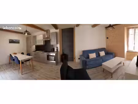 location t1 36 m² à l'année saint etienne de tinée