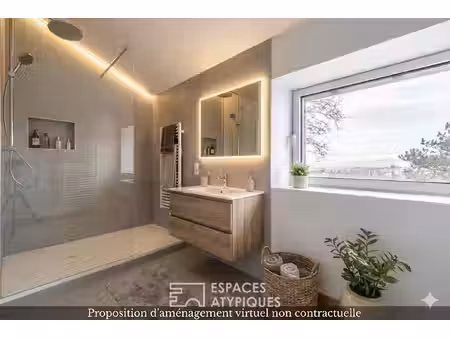 appartement rénové en dernier étage
