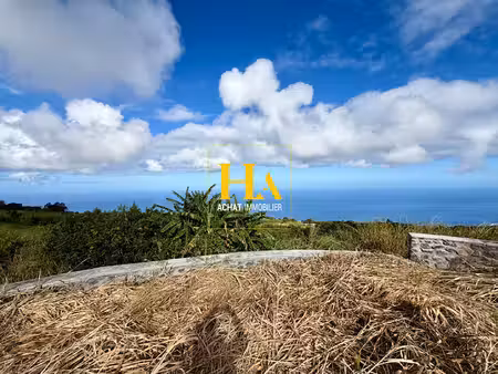 terrain constructible avec permis de construire la chaloupe saint-leu