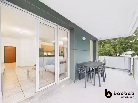 appartement t3 – meublé – terrasse – garage - place de st