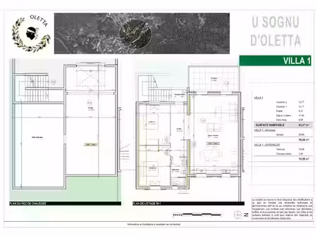 vente maison 3 pièces 83.57 m² à oletta (20232)  433 955 €