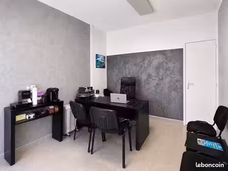 bureau / local commercial 14m² - meublé - vitrine - secteur sébastopol - marseille 4e