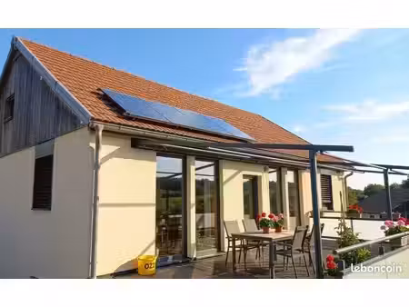 maison contemporaine 2016 – 177 m² – 7 pièces (4 à 5 chambres) – dpe classe a – sous-sol –