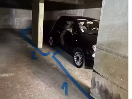 double place de parking en enfilade – paris 12e – michel bizot / porte dorée