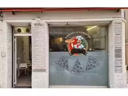 fond de commerce pizzeria/snack