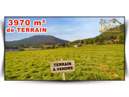 en vente terrain non constructible 3 970 m² – 54 000 € |saint-dié-des-vosges