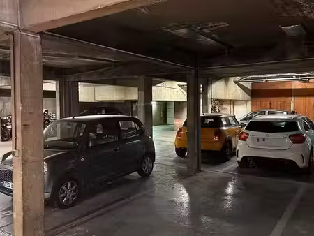 vends place de parking