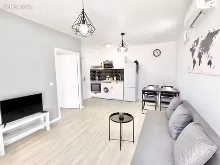 appartement t2 meublé & équipé - haut de gamme