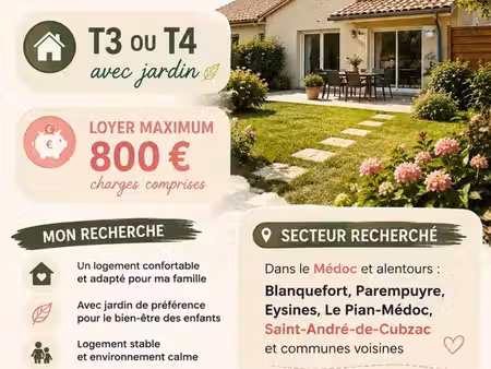 recherche location maison