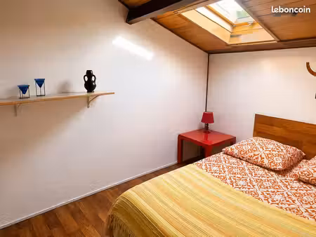 chambre meublée en duplex – maison avec jardin – saint-jean-de-védas