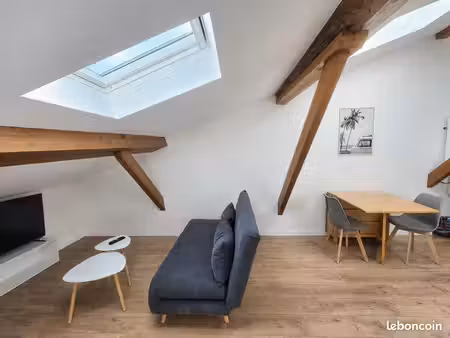 appartement t2 36m2 rénové centre ville castelnau