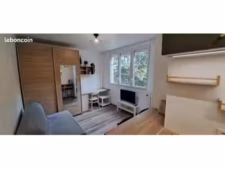 studio meublé et équipé refait à neuf avec vu sur seine  saint-ouen sur seine